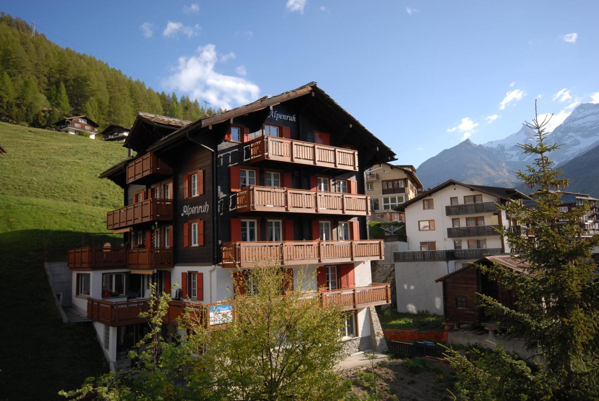 Chalet Alpenruh Саас-Фее Екстериор снимка